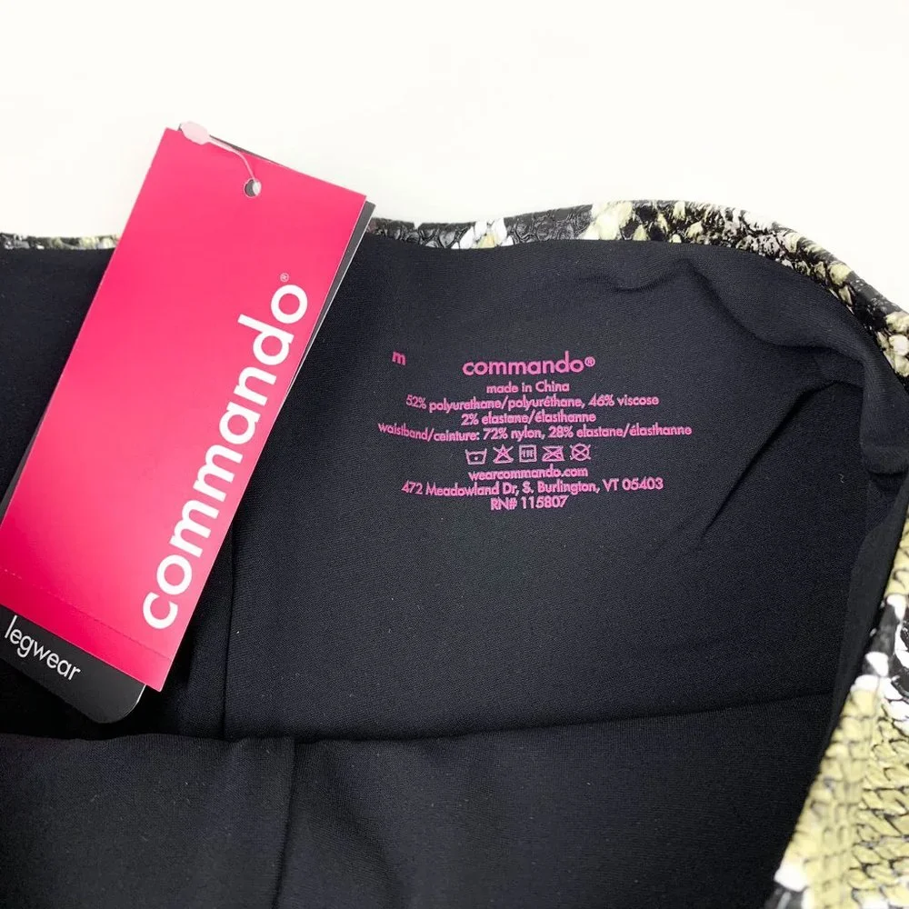 COMMANDO | Faux Leather Animal High Rise Legging - NWT - Picture 8 of 13